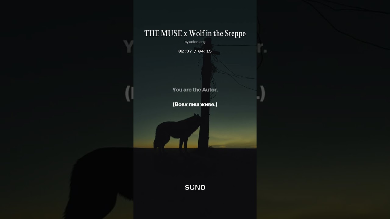 Степ кличе - Wolf in the Steppe