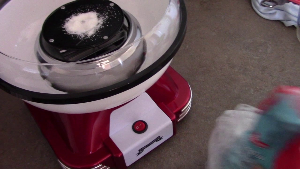 Lo ZUCCHERO FILATO anche a casa con Gadgy Cotton Candy Machine!