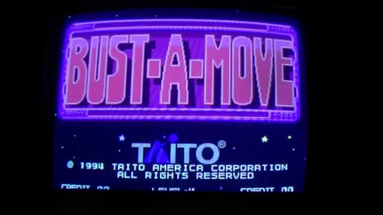 Puzzle Bobble (Bust a Move) Neo Geo MVS-1 Credit Game