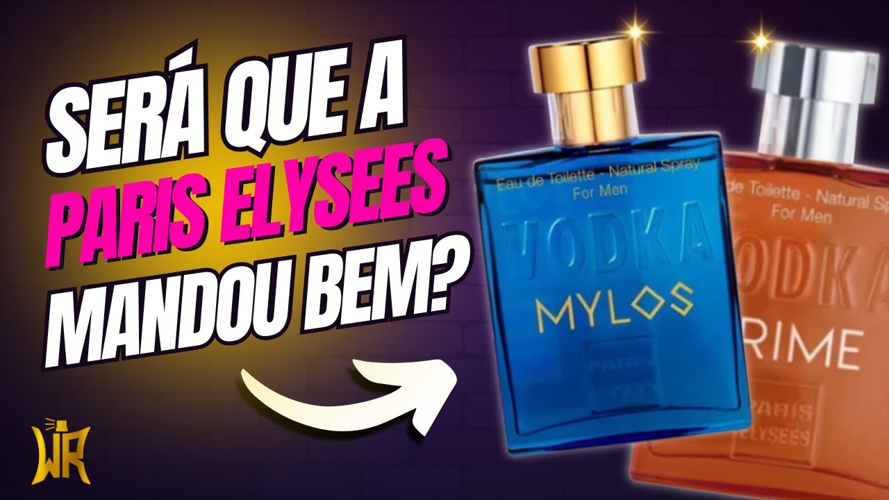 CONHECENDO OS LANÇAMENTOS DA PARIS ELYSEES - VODKA MYLOS E VODKA PRIME
