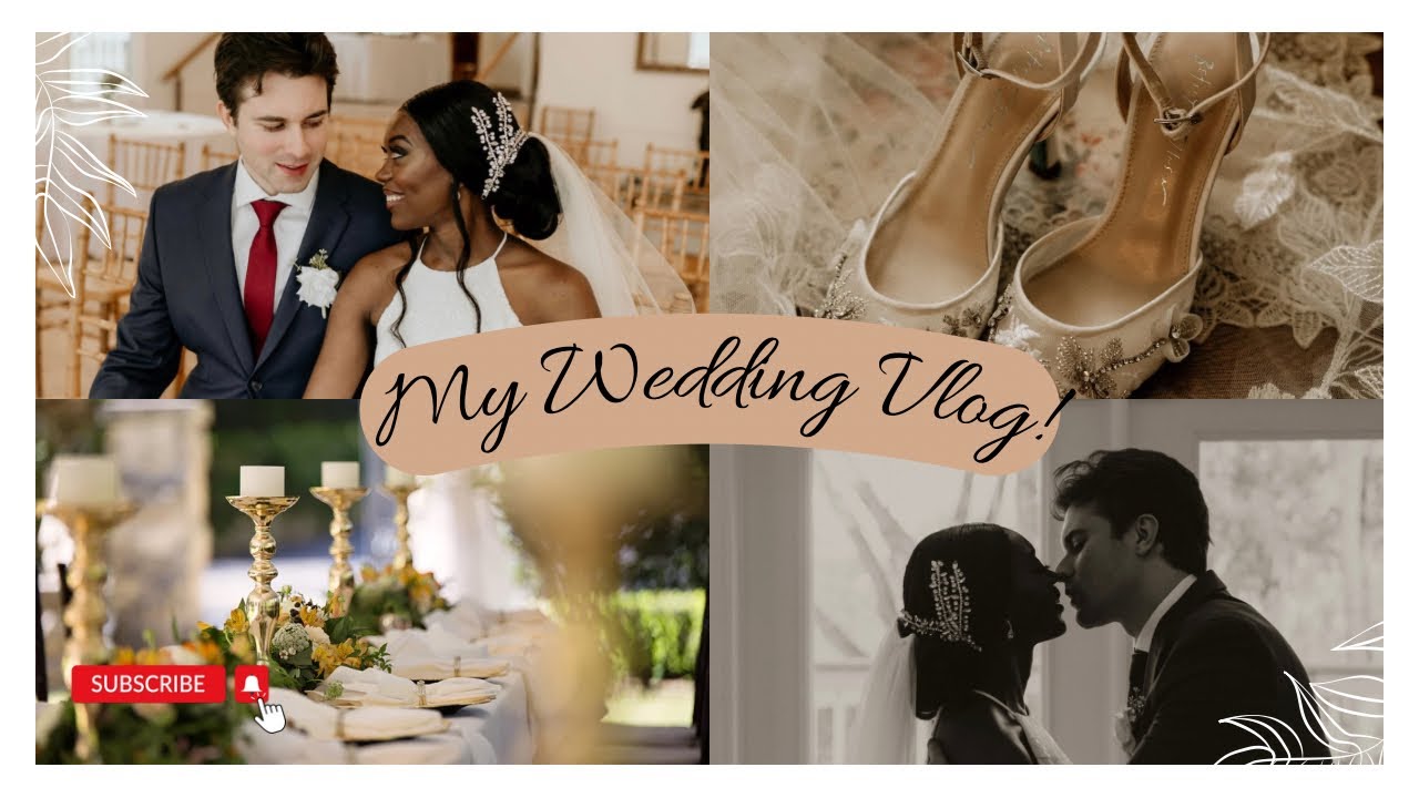 OUR SMALL MAGICAL WEDDING **vlog**|| best day ever🥺🥵| interracial couple| Christian marriage ❤️✨