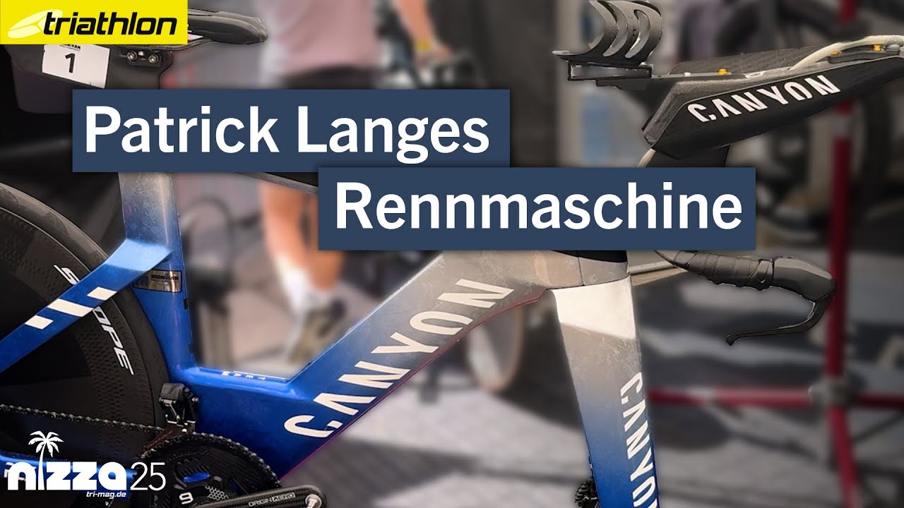 Patrick Langes Canyon Speedmax für die Titelverteidigung | Ironman-WM Nizza 2025