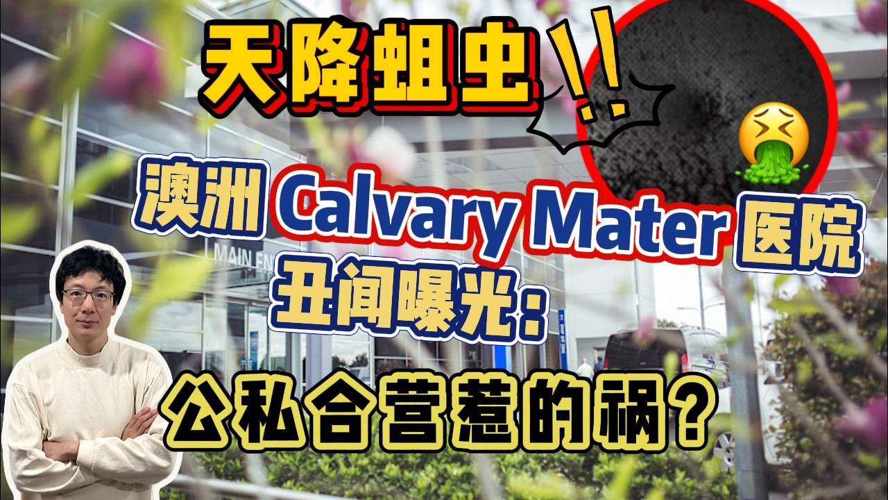 EP329 天降蛆蟲？澳洲醫院醜聞曝光，公私合營是罪魁禍首？