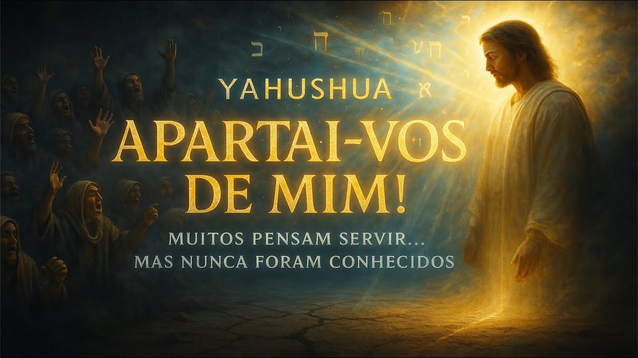 Milhares Vão Ouvir de YAHUSHUA: ‘Eu Não Vos Conheço!’ — ENTENDA POR QUÊ”