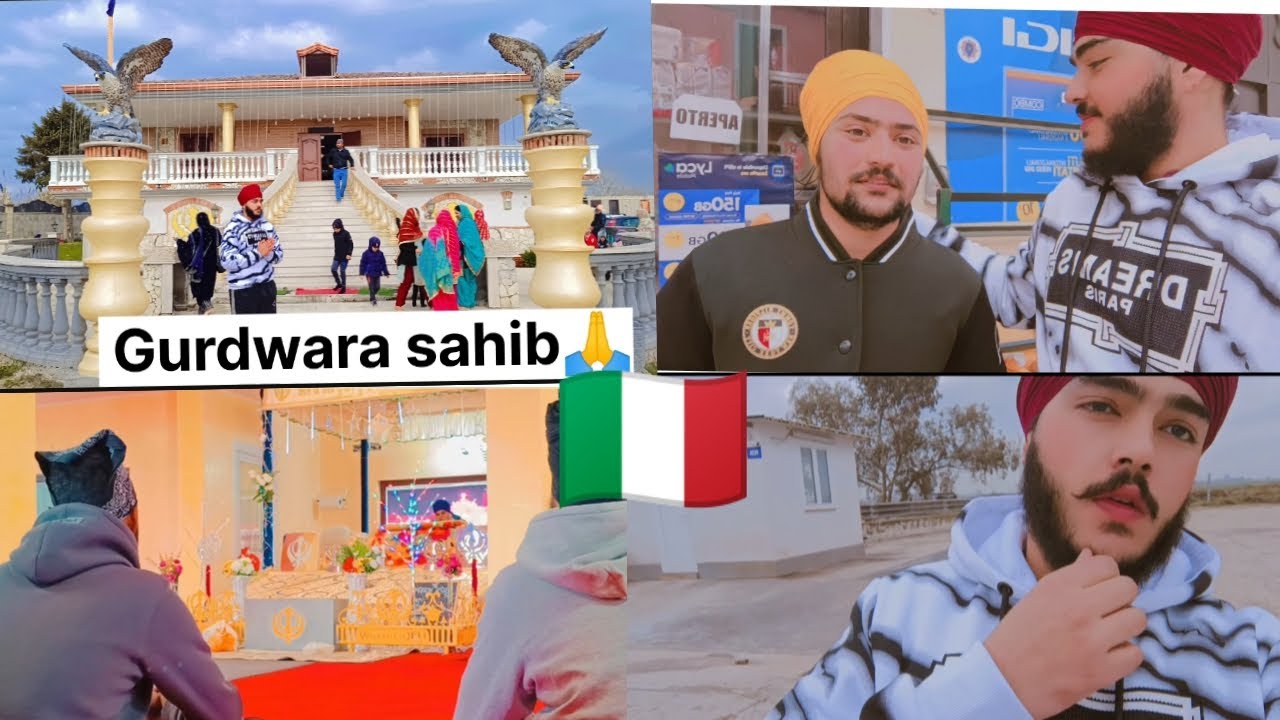ITALY🇮🇹 VICH GURDWARA SAHIB🙏♥️BOHUT VDIA DURSHAN HOYE♥️
