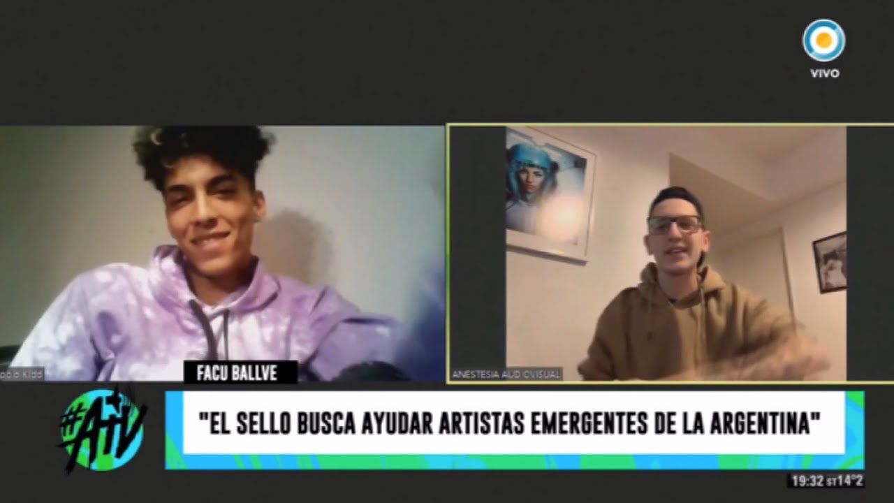 Facu Ballve, el ojo del trap y Apolo Kidd se ponen en #ModoAltavoz