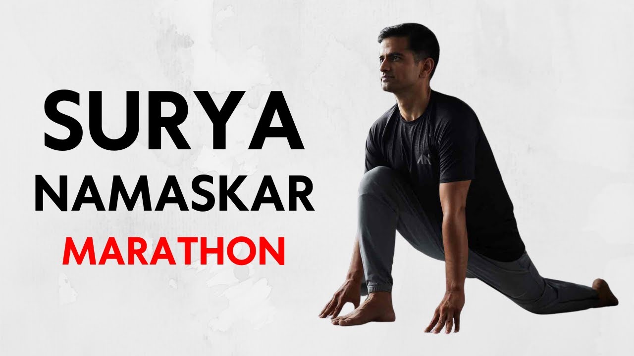Surya Namaskar Yoga for Weight Loss | 36 Rounds of Sun Salutations | Yoga with Naveen