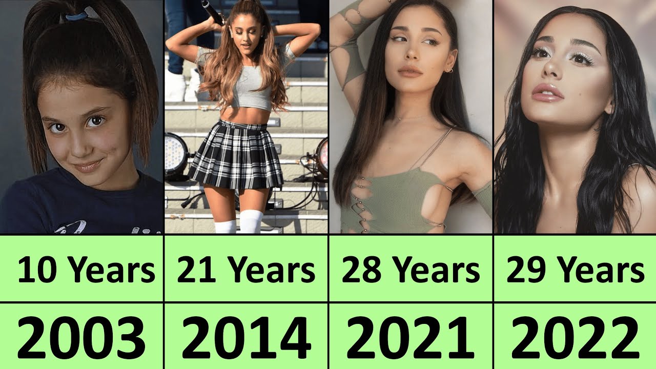 Ariana Grande Transformation 2023 | From 0 To 29