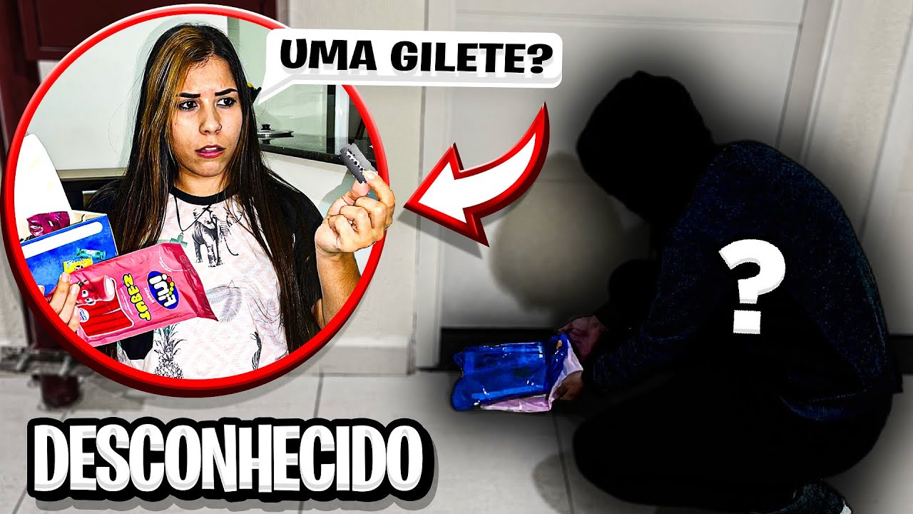 DEIXARAM UMA CAIXA DE CHOCOLATE NA PORTA DA MINHA CASA !!!