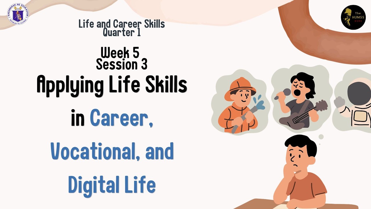 Applying Life Skills in Career, Vocational, and Digital Life | Week 5Lesson 3 | LifeandCareer Skills