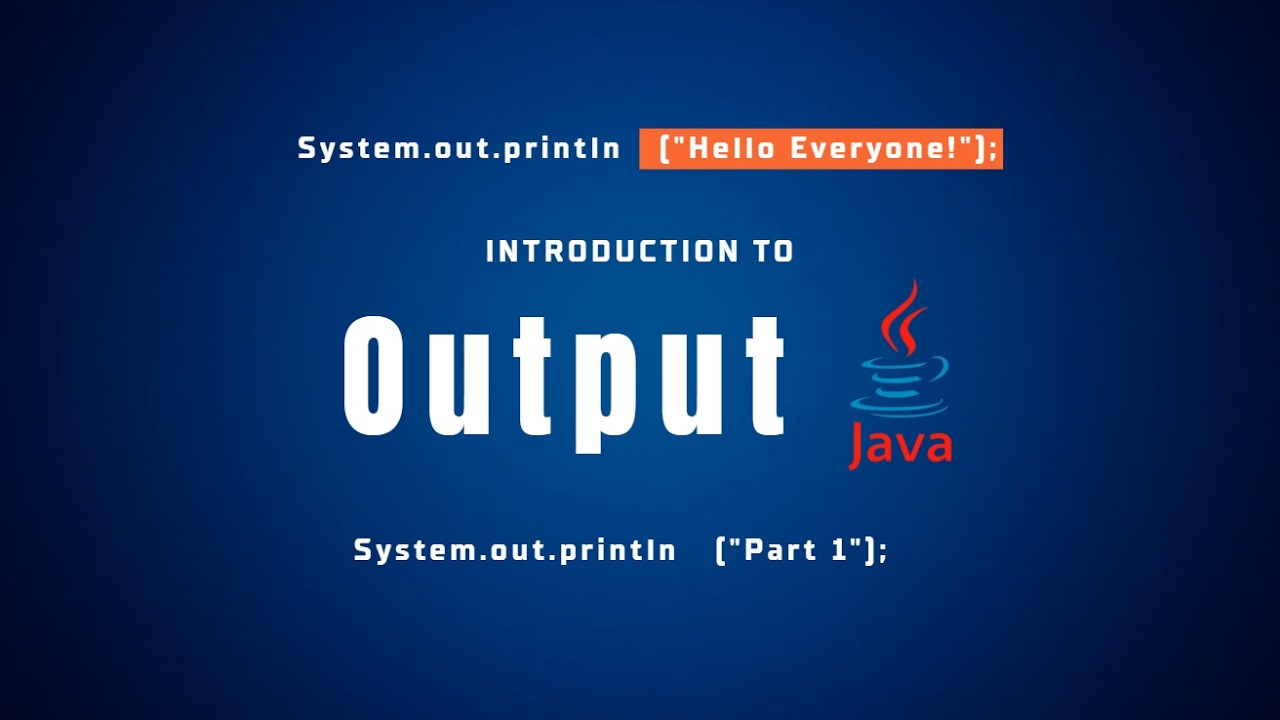 ☕ Java Output Part 1 | រៀនបង្ហាញ Output ក្នុង Java 💻🔥 #celikdeyofficial