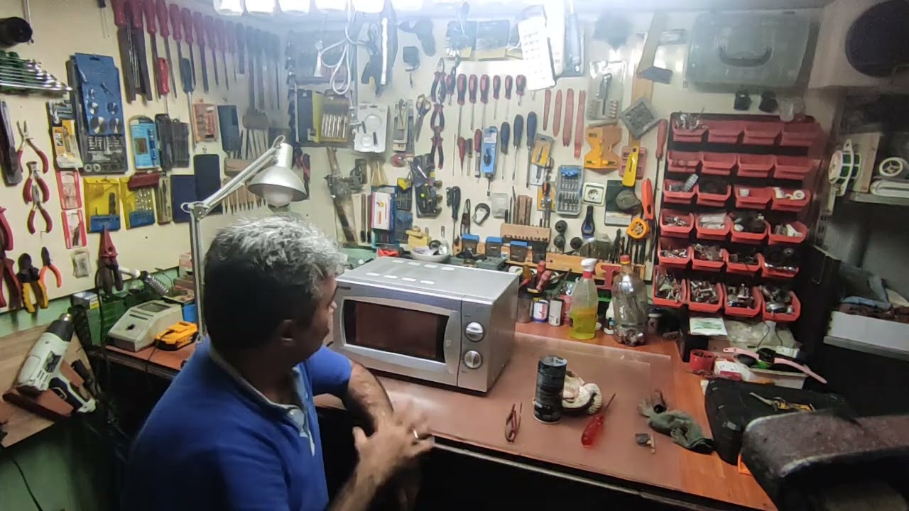 Mikrodalga fırın boyama