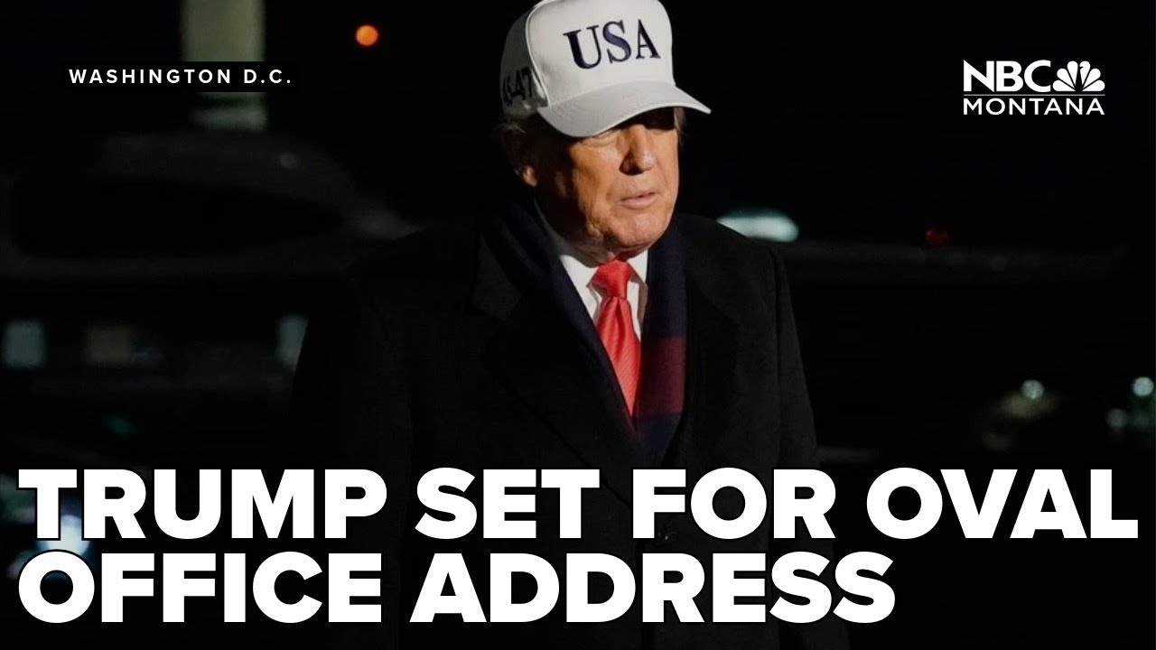 Trump set to deliver Oval Office address to tout administration's successes