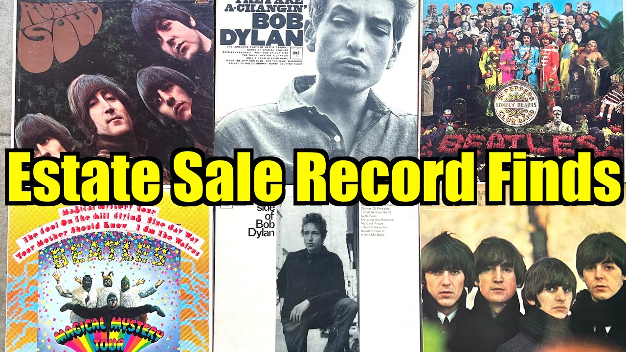 Beatles, Bob Dylan, Springsteen, & Other Amazing Estate Sale Record Finds