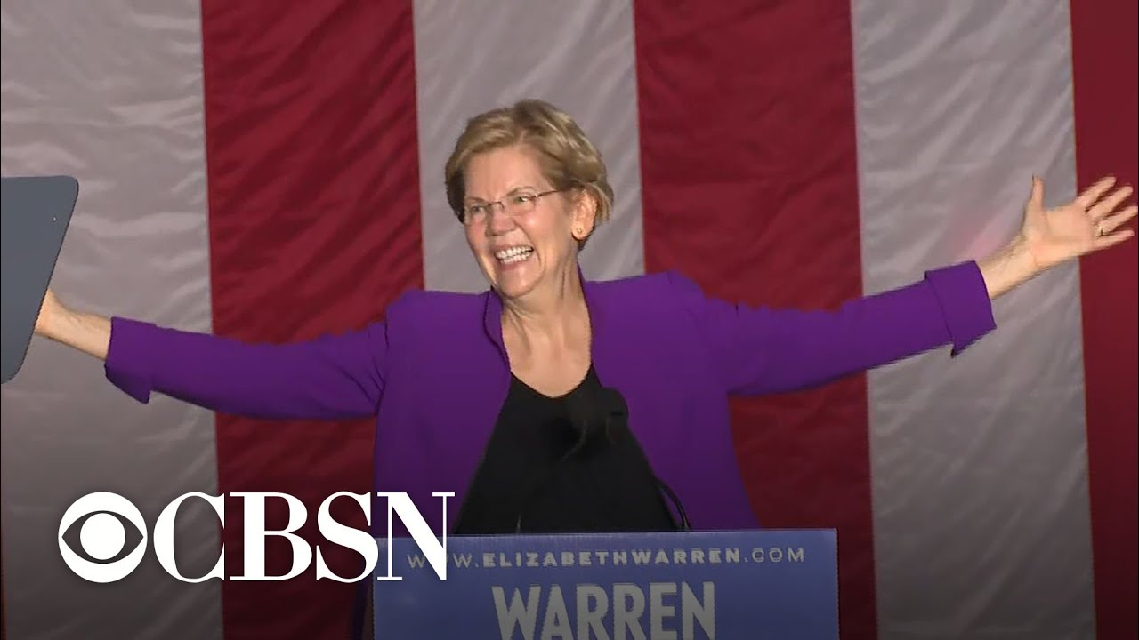 2020 Daily Trail Markers: Elizabeth Warren holds rally in New York City