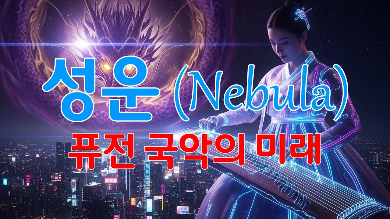 🌌 가슴이 웅장해지는 퓨전 국악 '성운 (Nebula)' | 천년의 그리움을 노래하다