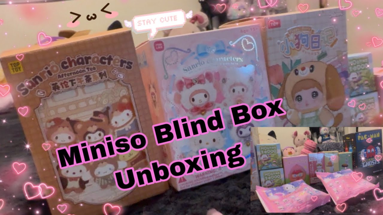 Miniso Blind Box Unboxing 💕