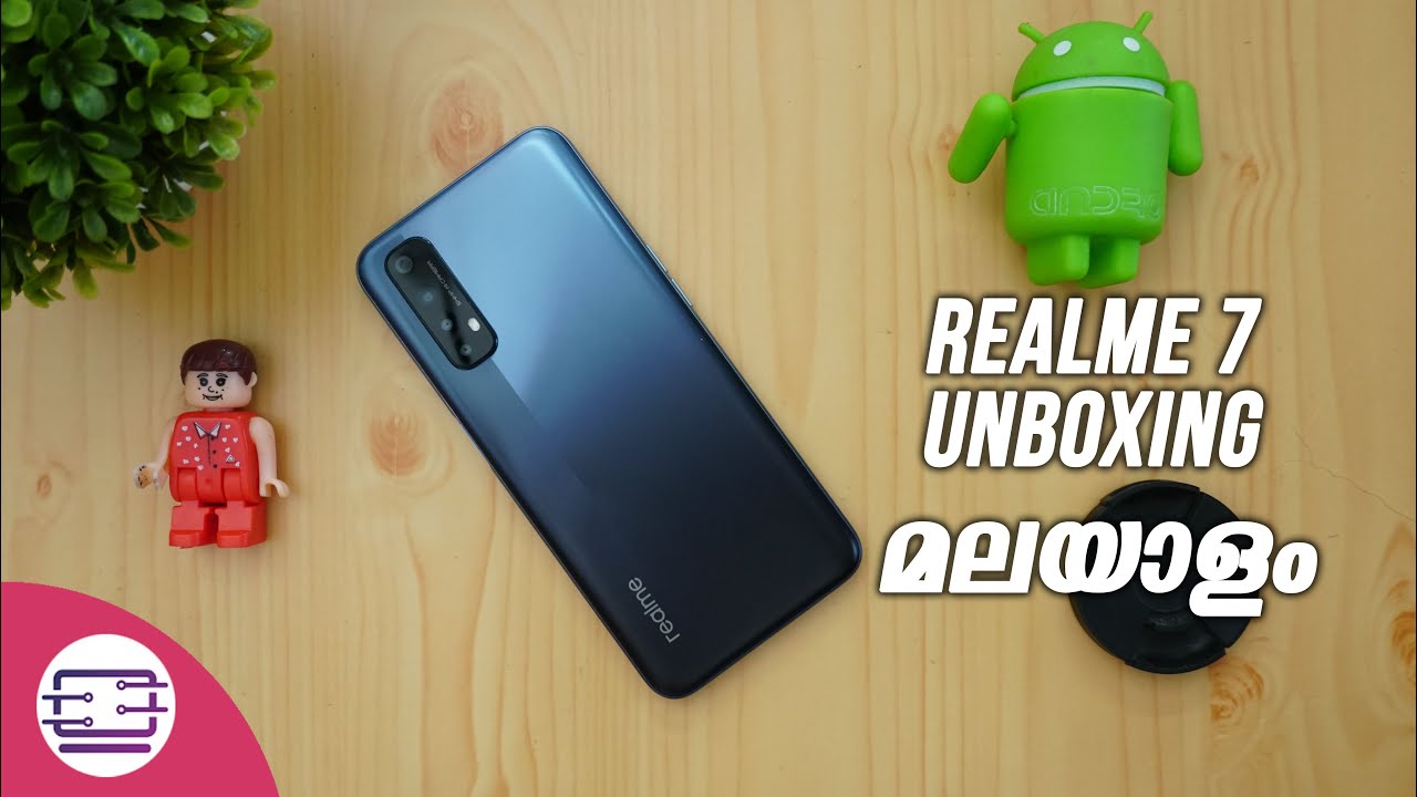 Realme 7 Unboxing [Malayalam] Helio G95, 90Hz Display, 64MP Camera and 5000mAh Battery
