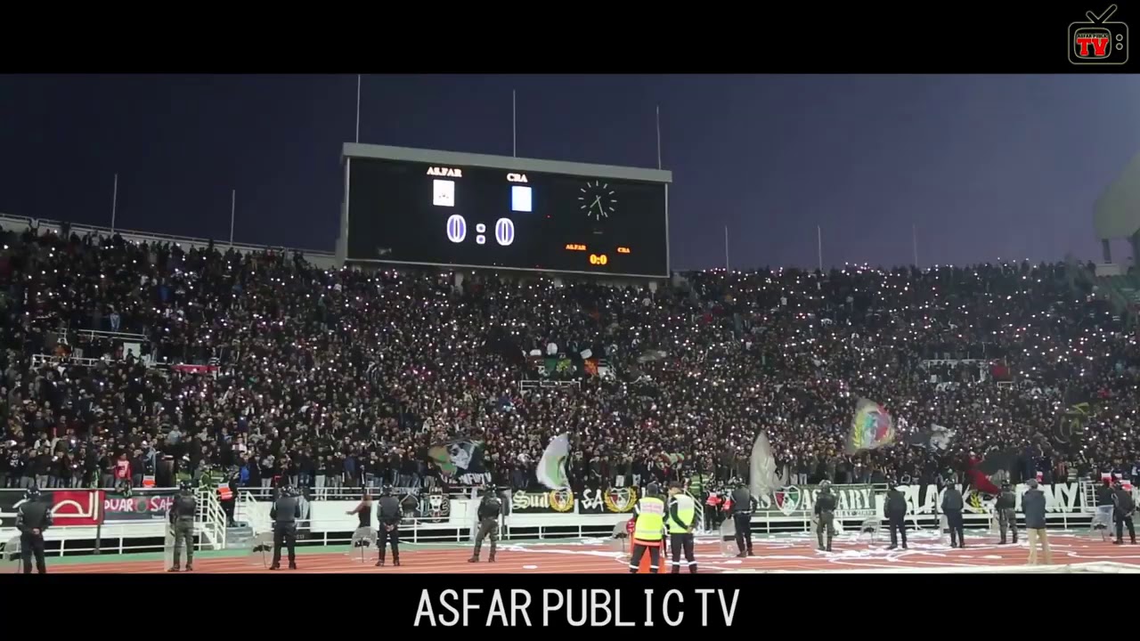 AMBIANCE CURVA CH&Eacute; (UBA06 & UAR05)جماهير من كوكب آخر🔴⚫💚