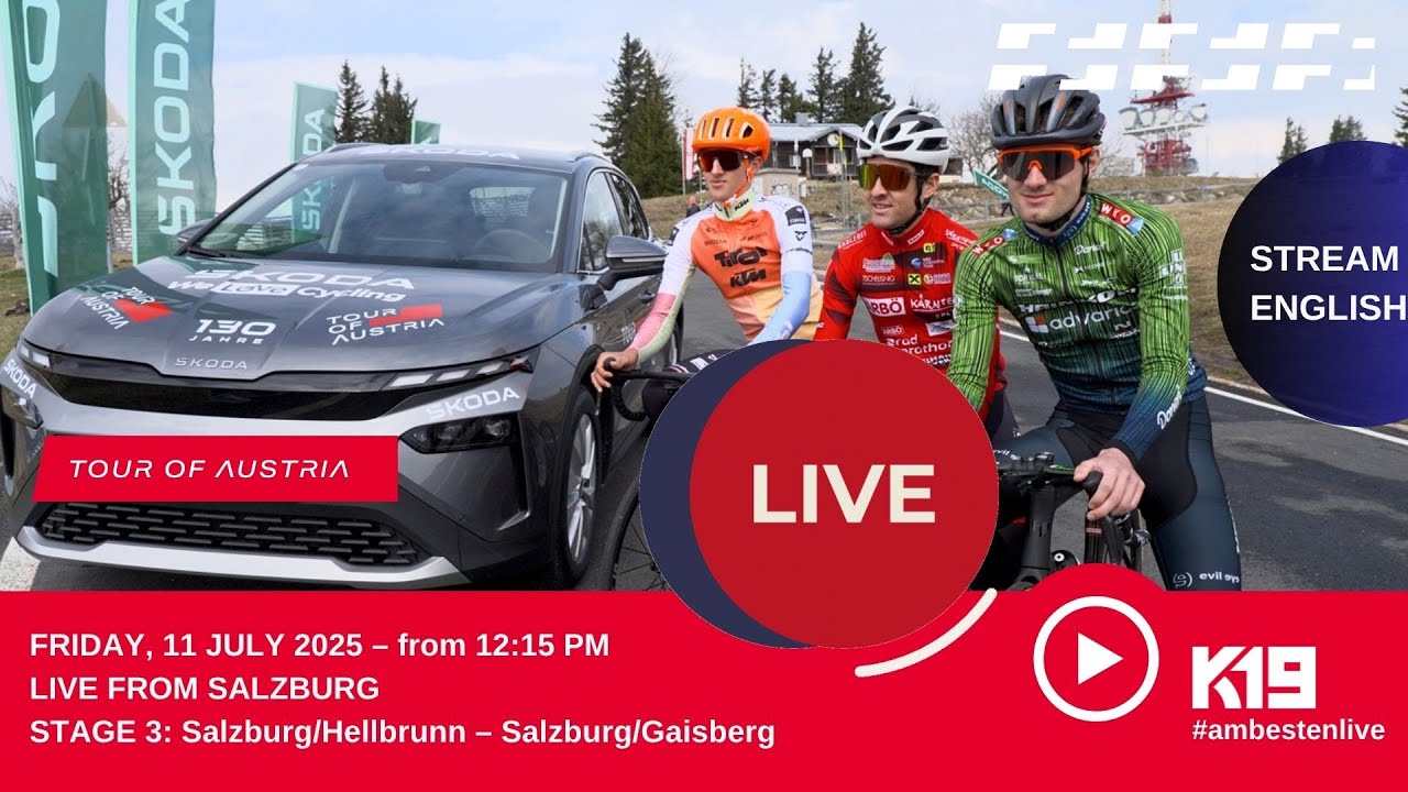 Stage 3 - Tour of Austria - Salzburg/Hellbrunn - Salzburg/Gaisberg