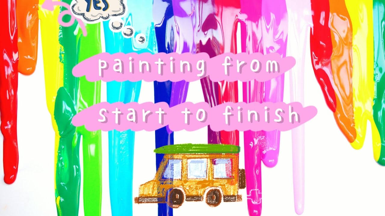 Painting tutorial/ colour mixing techniques/ best Painting for beginners 