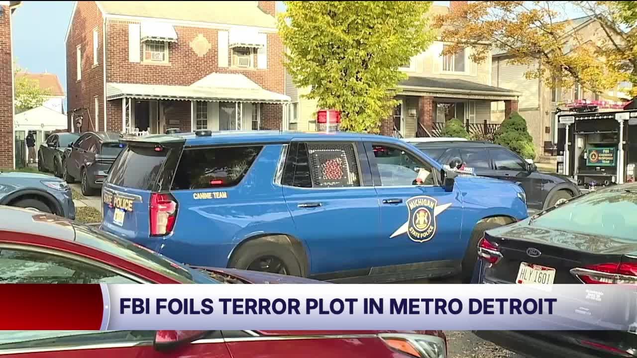 'Potential terrorist attack' thwarted in metro Detroit, FBI says