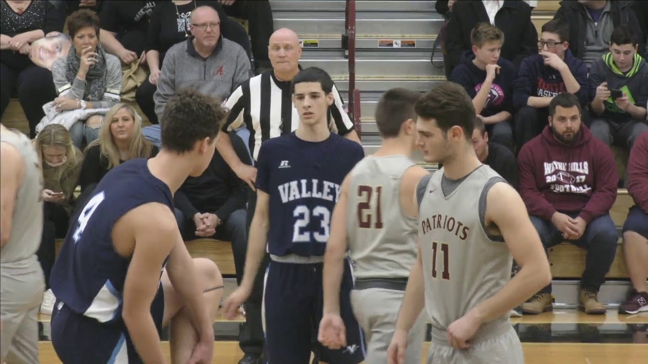 Wayne Hills Wayne Valley Boys Basketball 12/21/17