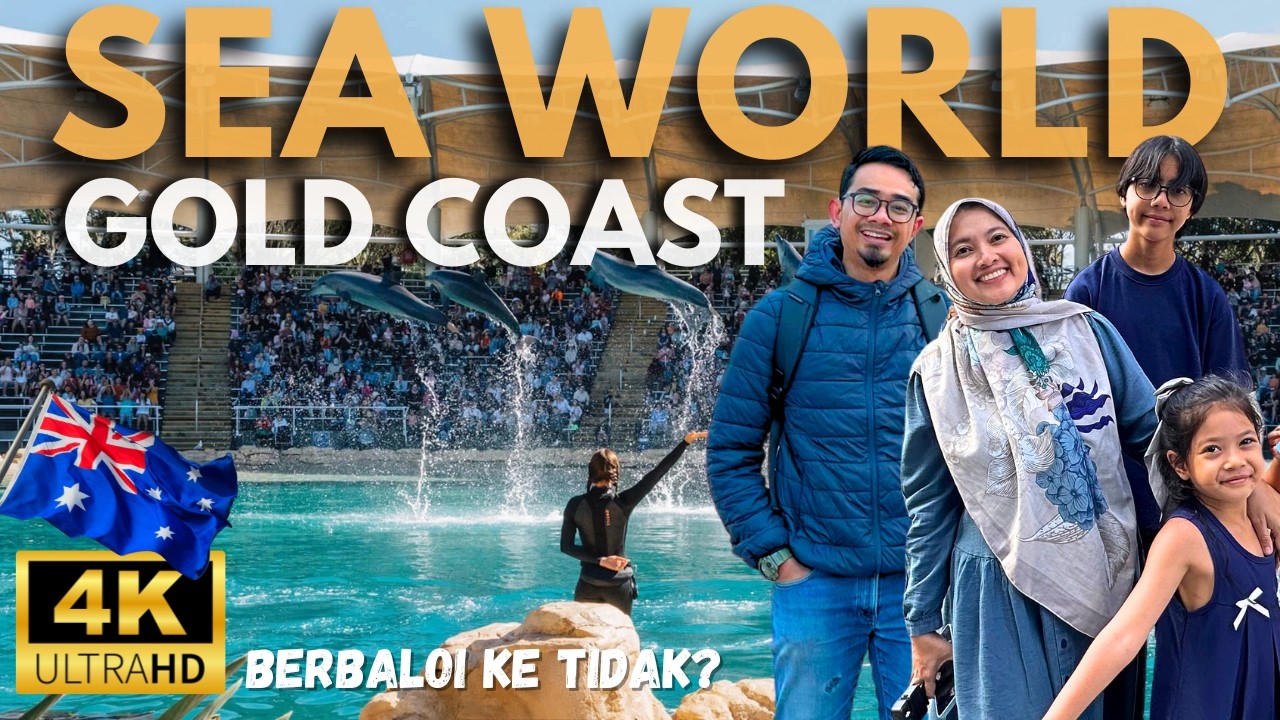 Ep. 212 - Berbaloi Ke Sea World Gold Coast Ni?