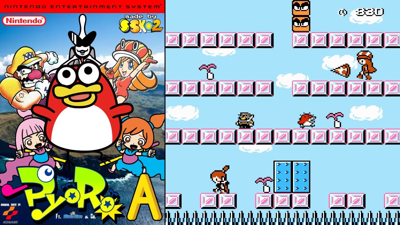 Pyoro A - Hack of Moai-Kun [NES]