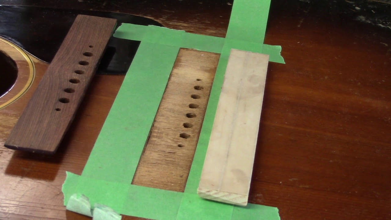 1946 Gibson J-45 Bridge / bridge plate @StringTech Workstations