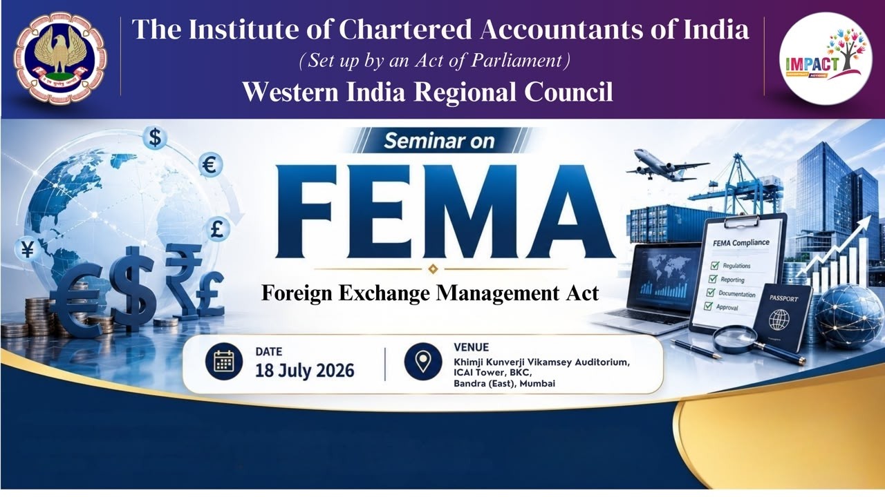 Seminar on FEMA  18th July 2026