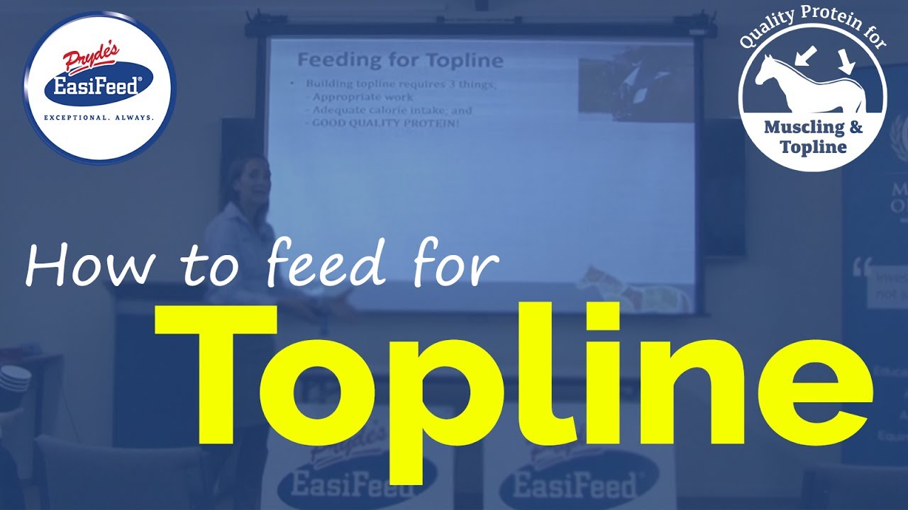 How to feed for topline
