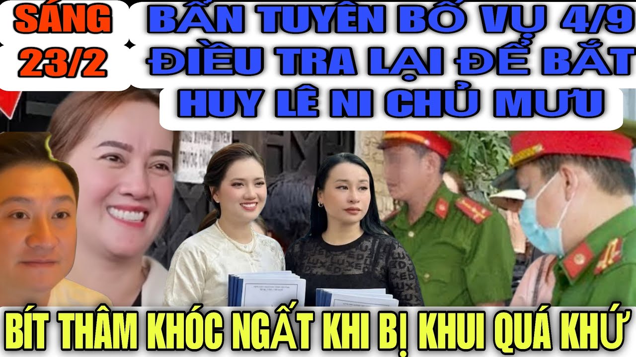 Vịt Bẩn Tuyên Bố Vụ 4/9 Điều Tra Lại Để Bắt Hồng Ni Huy Lê Để Điều Tra Chủ Mưu