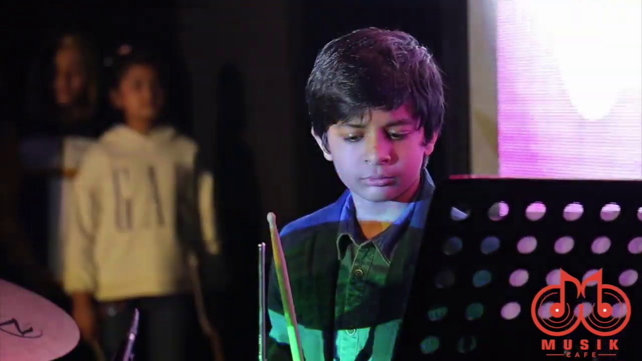 Musik Cafe | Drum | Performance | By | Student |