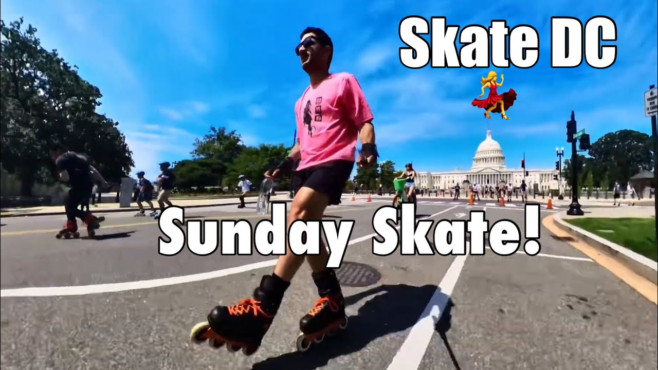 Washington DC Skate - Sunday Skate #inlineskating