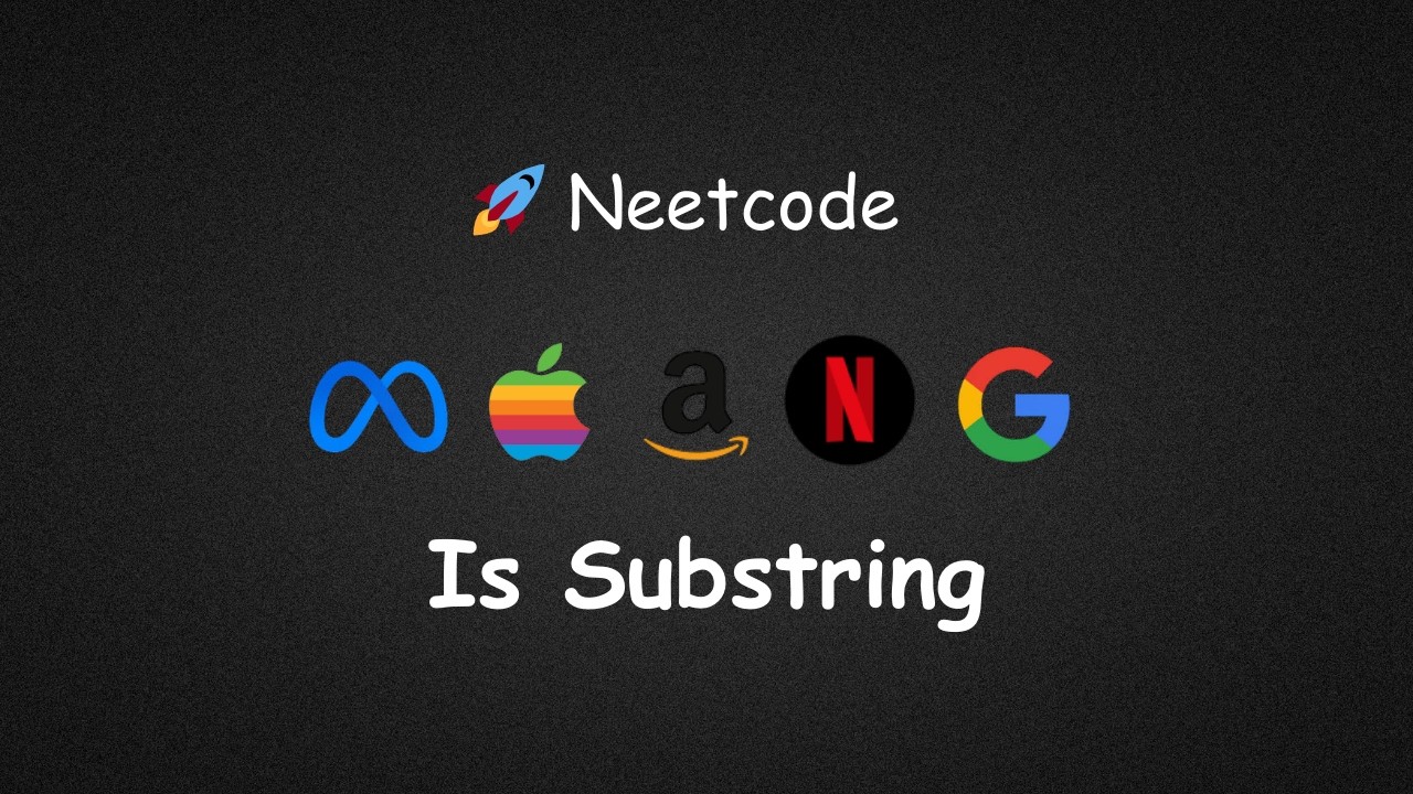 Neetcode | Is Substring | Array