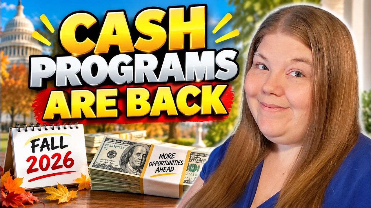 NEW Cash Programs Are Opening! Get Up to $1,000 a Month