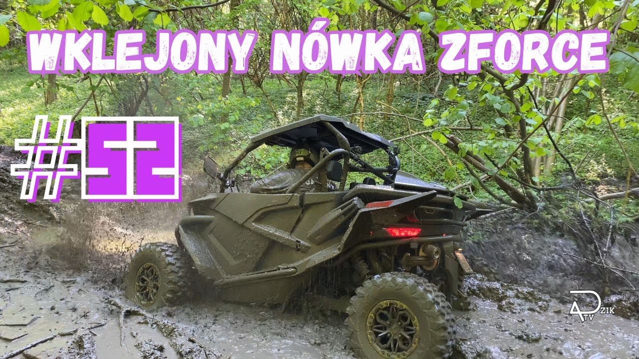 @QuadowyVlog wkleja nówkę CFmoto ZFORCE 1000 Sport R ATV Dzik #52