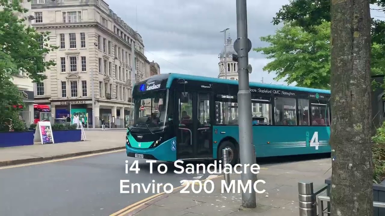 Buses In Nottingham City Centre | Thursday 30th May 2024
