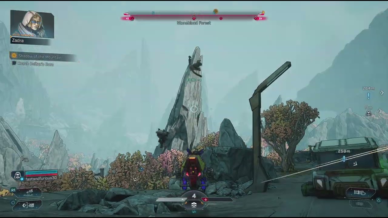 A shadow in the mountain. Borderlands 4 A co-op series with Fastandfurious gaming episode 12 (PS5)