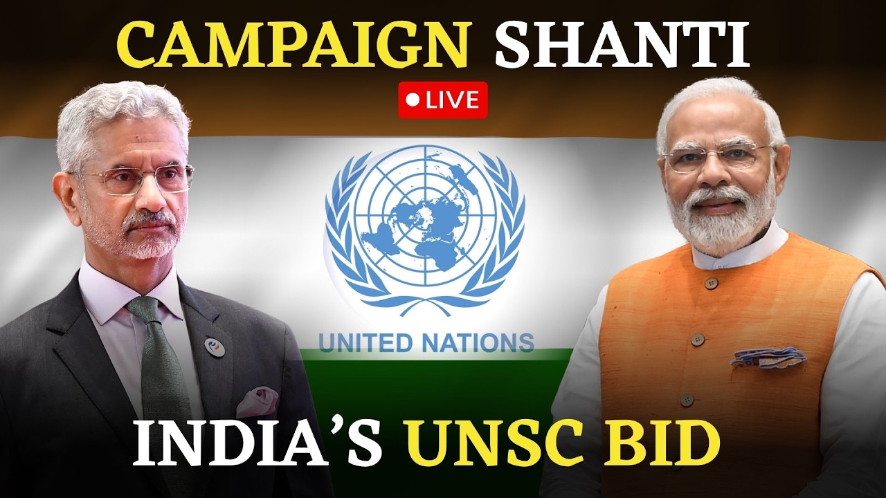 India Launches UNSC Bid For 2028-2029  Non Permanent Seat I S Jaishankar Address