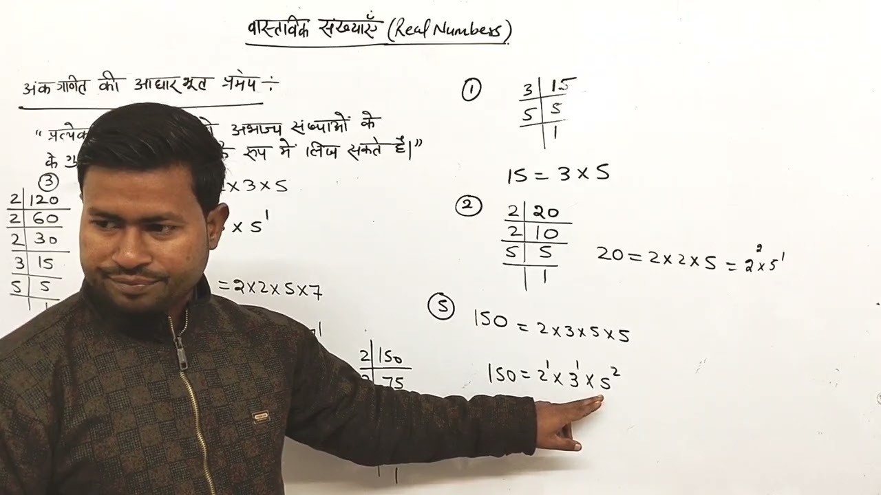 Vastavik sankhyayen( वास्तविक संख्याएँ) ।। Real Numbers 