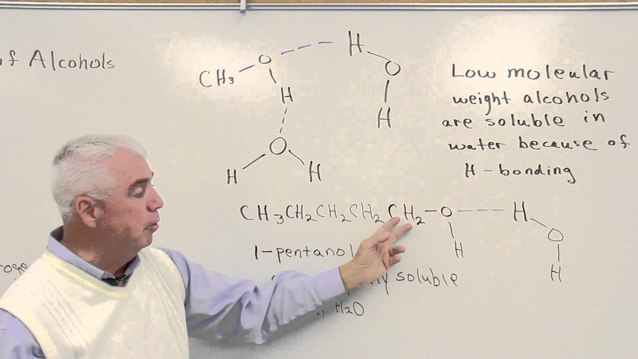 Physical Properties of Alcohols #science #chemistry #physicalproperties #alcohols