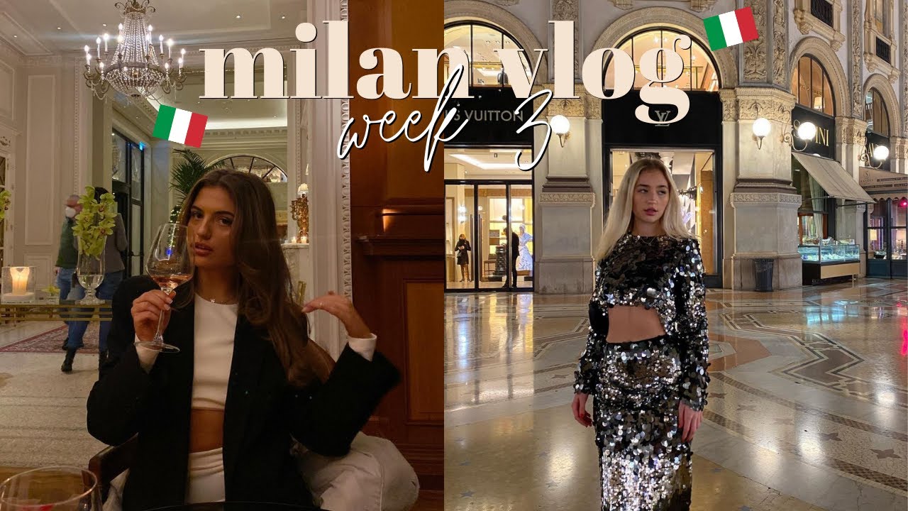 MILAN VLOG WEEK 3!!Nights Out, Storytimes & More Food!!!