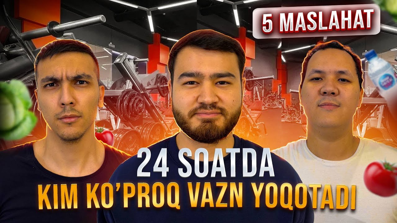 24 Soatda Kim Ko'proq Vazn Yo'qotadi? Shok Natijalar!
