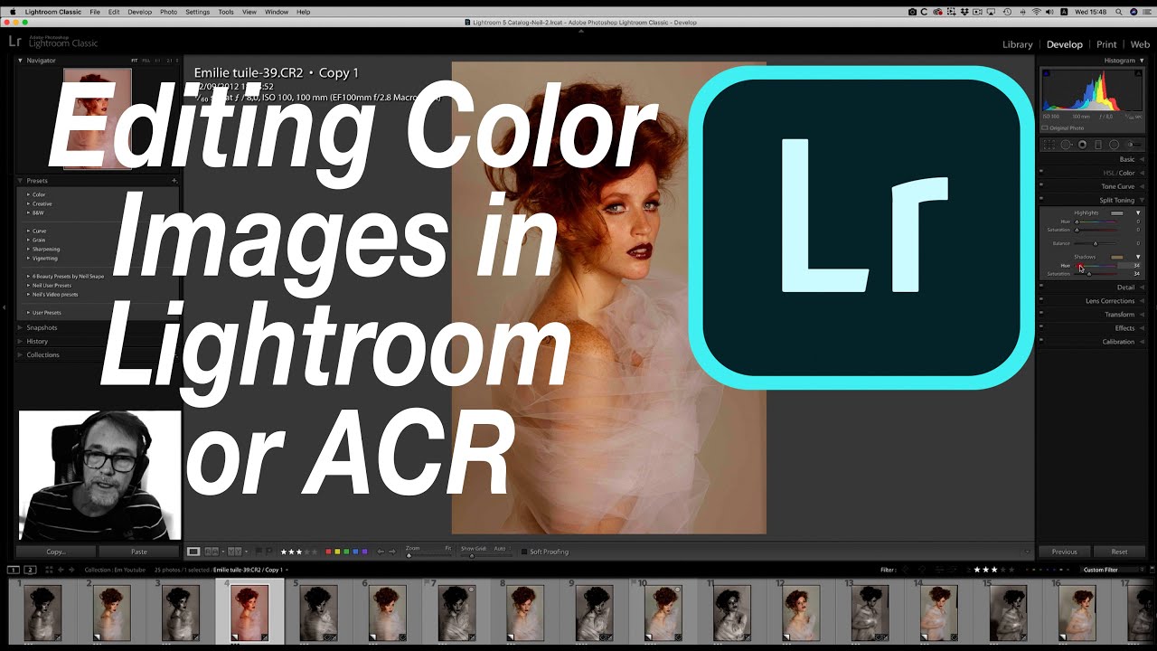 Improve your editing skills in Lightroom /ACR on RAW beauty or portrait images with this easy method