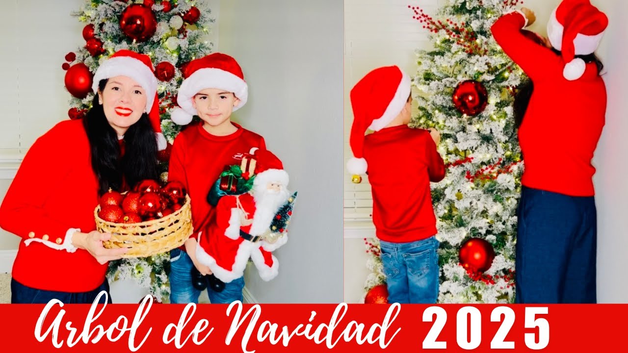 COMO DECORAR TU ARBOL DE NAVIDAD 2025