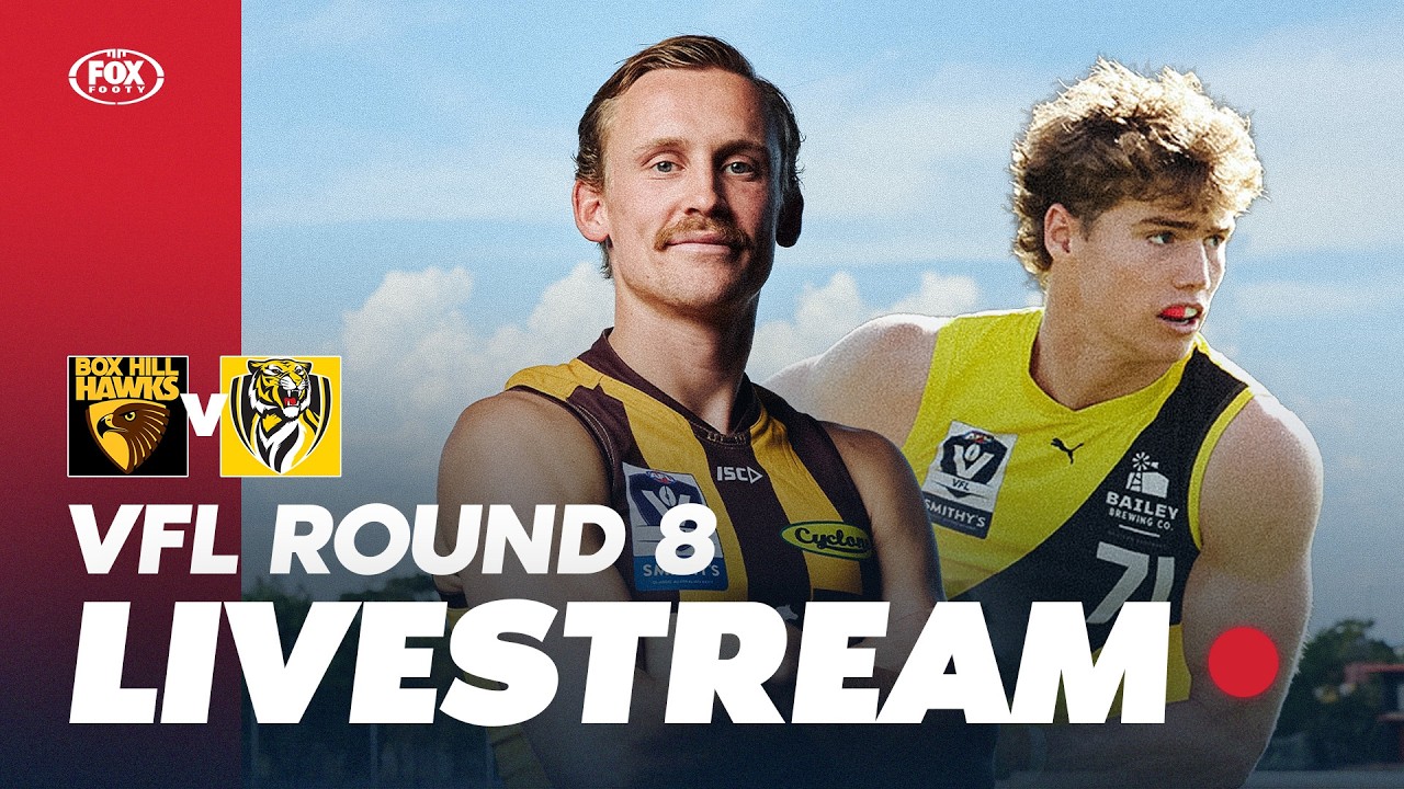 Box Hill Hawks vs. Richmond Tigers LIVE 📺 | VFL Round 8 2026