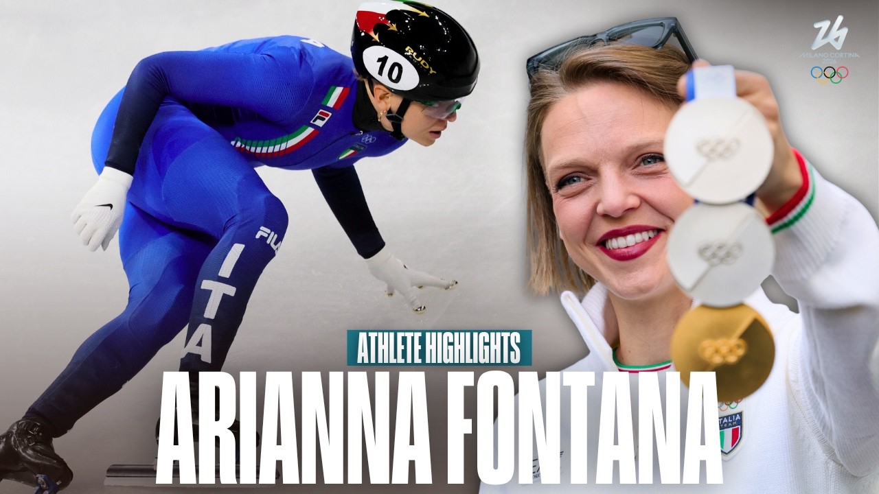 Arianna Fontana: Italy's Most Decorated Olympian 🇮🇹 ⛸️ | Athlete Highlights | #MilanoCortina2026