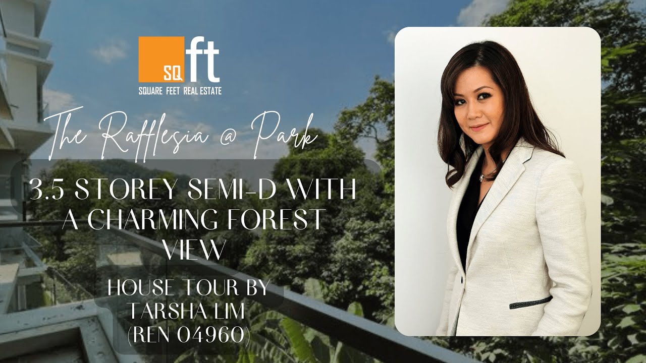 The Rafflesia @ Park: 3.5 Storey Semi-D with A Charming Forest View